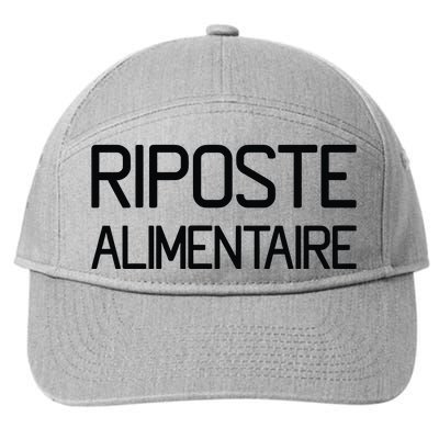 Clpressfr Riposte Alimentaire 7-Panel Snapback Hat