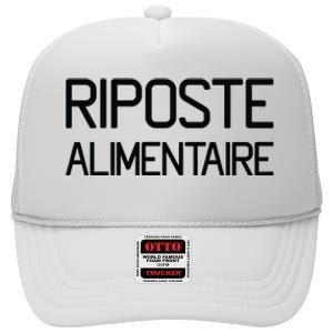 Clpressfr Riposte Alimentaire High Crown Mesh Back Trucker Hat