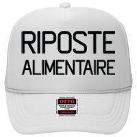 Clpressfr Riposte Alimentaire High Crown Mesh Back Trucker Hat