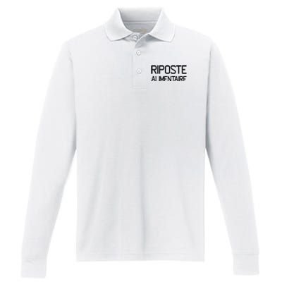 Clpressfr Riposte Alimentaire Performance Long Sleeve Polo