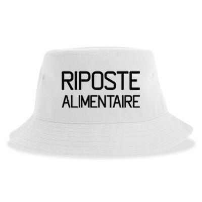 Clpressfr Riposte Alimentaire Sustainable Bucket Hat