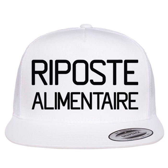 Clpressfr Riposte Alimentaire Flat Bill Trucker Hat