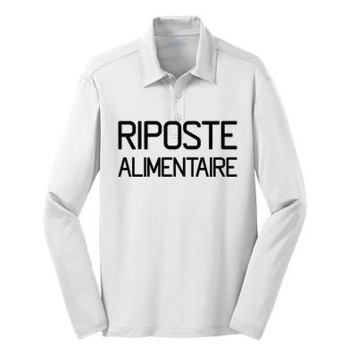 Clpressfr Riposte Alimentaire Silk Touch Performance Long Sleeve Polo