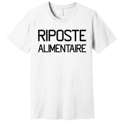 Clpressfr Riposte Alimentaire Premium T-Shirt