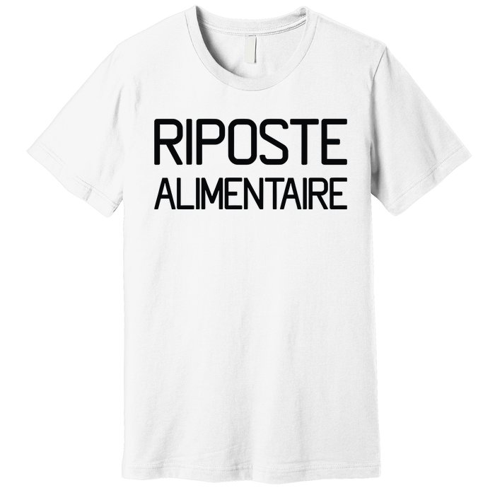 Clpressfr Riposte Alimentaire Premium T-Shirt