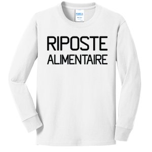 Clpressfr Riposte Alimentaire Kids Long Sleeve Shirt