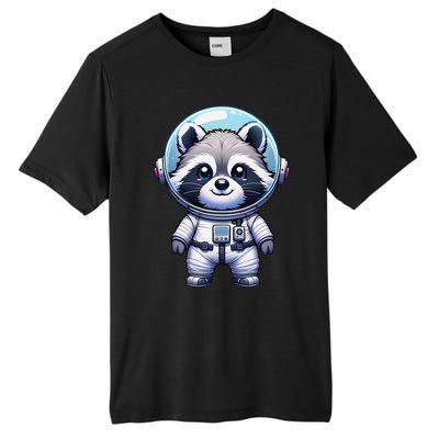 Cute Raccoon Astronaut Helmet Space Cute Tall Fusion ChromaSoft Performance T-Shirt