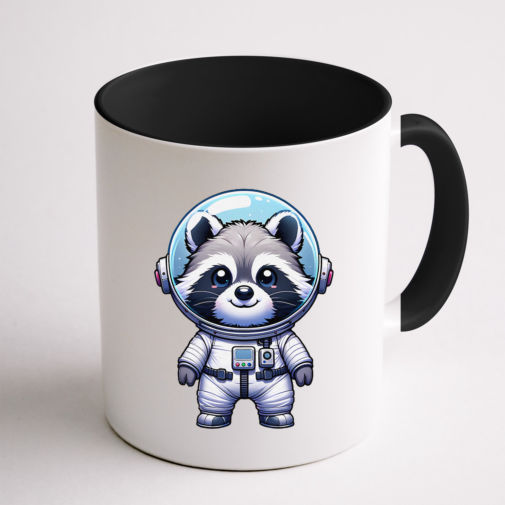 Cute Raccoon Astronaut Helmet Space Cute Mug