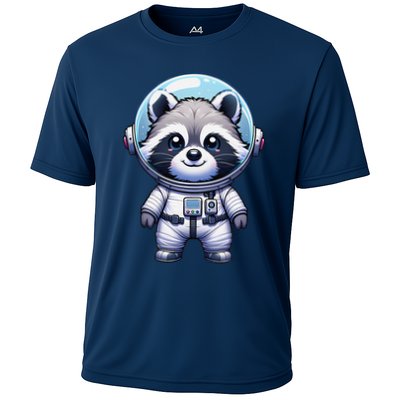 Cute Raccoon Astronaut Helmet Space Cute Performance Shirt