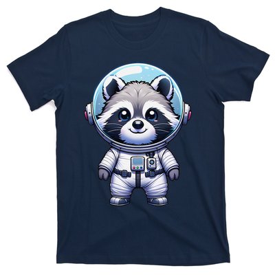 Cute Raccoon Astronaut Helmet Space Cute T-Shirt