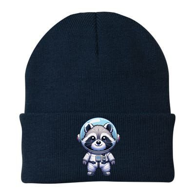 Cute Raccoon Astronaut Helmet Space Cute Knit Cap Winter Beanie