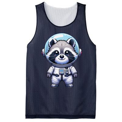 Cute Raccoon Astronaut Helmet Space Cute Mesh Reversible Basketball Jersey Tank