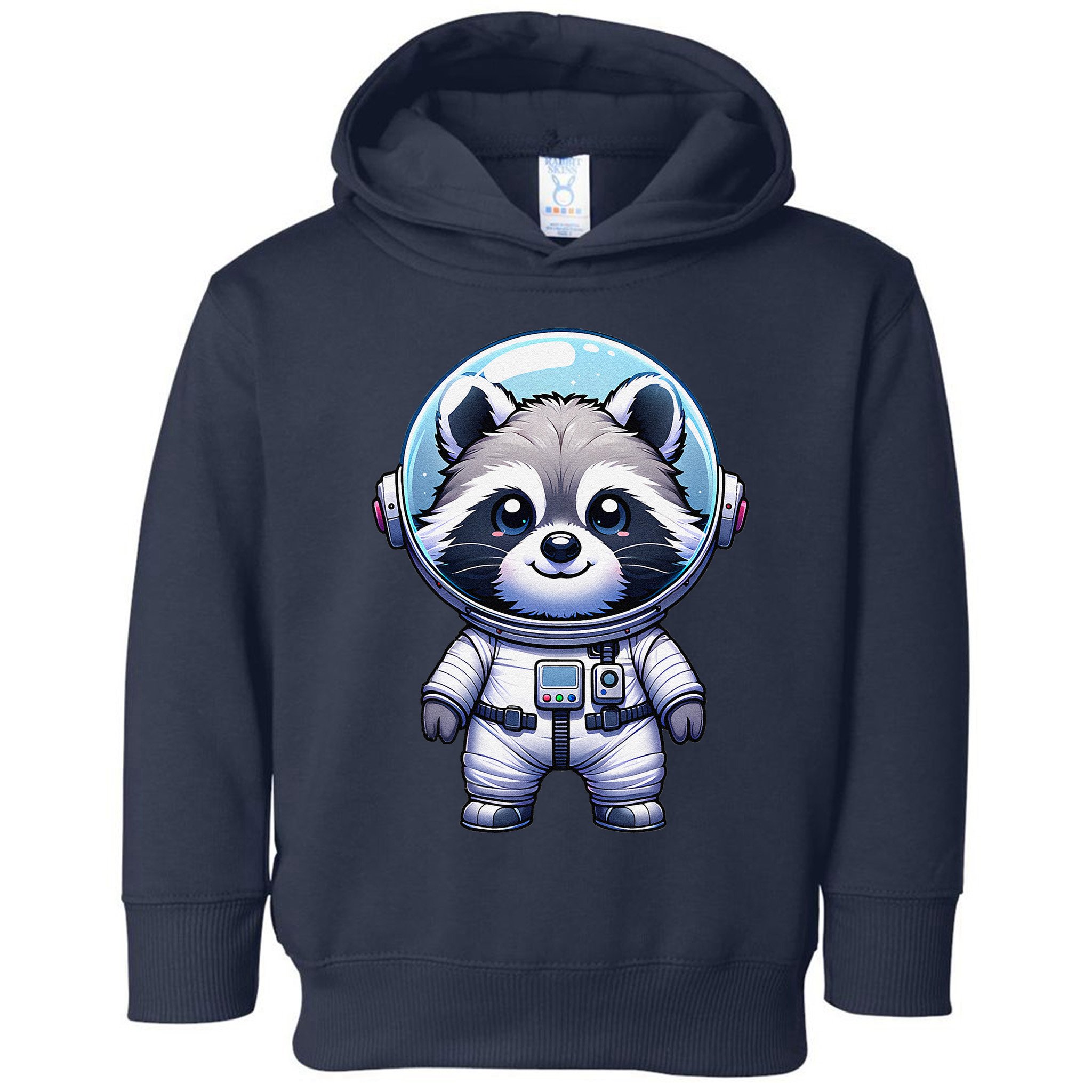 Cute Raccoon Astronaut Helmet Space Cute Toddler Hoodie