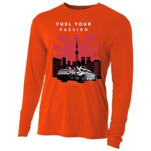 Cars Racing Automotive Lovers Retro Japan Auto Drifting Race Great Gift Cooling Performance Long Sleeve Crew