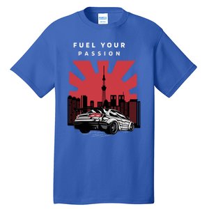 Cars Racing Automotive Lovers Retro Japan Auto Drifting Race Great Gift Tall T-Shirt