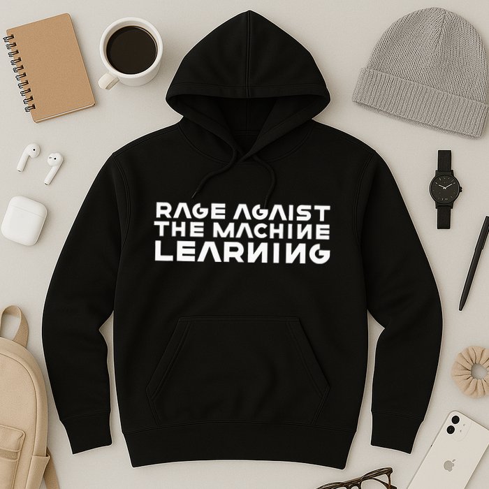 Computer Rage Agaist The Machine Learning Hoodie