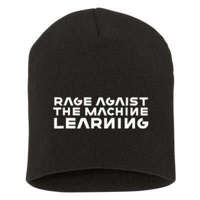 Computer Rage Agaist The Machine Learning Short Acrylic Beanie