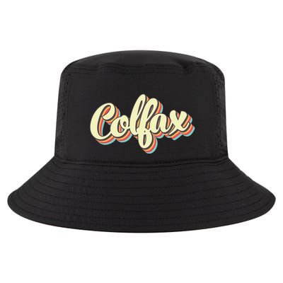 Colfax Retro Art Baseball Font Vintage Cool Comfort Performance Bucket Hat