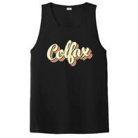 Colfax Retro Art Baseball Font Vintage PosiCharge Competitor Tank