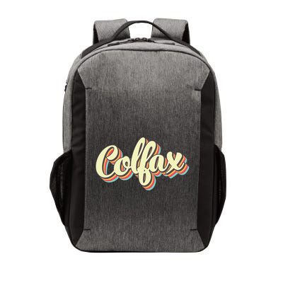 Colfax Retro Art Baseball Font Vintage Vector Backpack