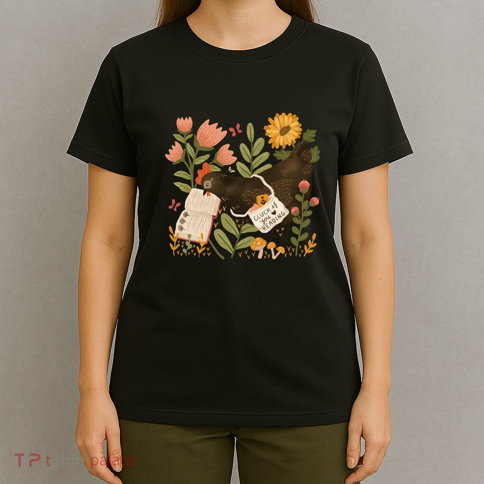 Chicken Reading A Book T-Shirt