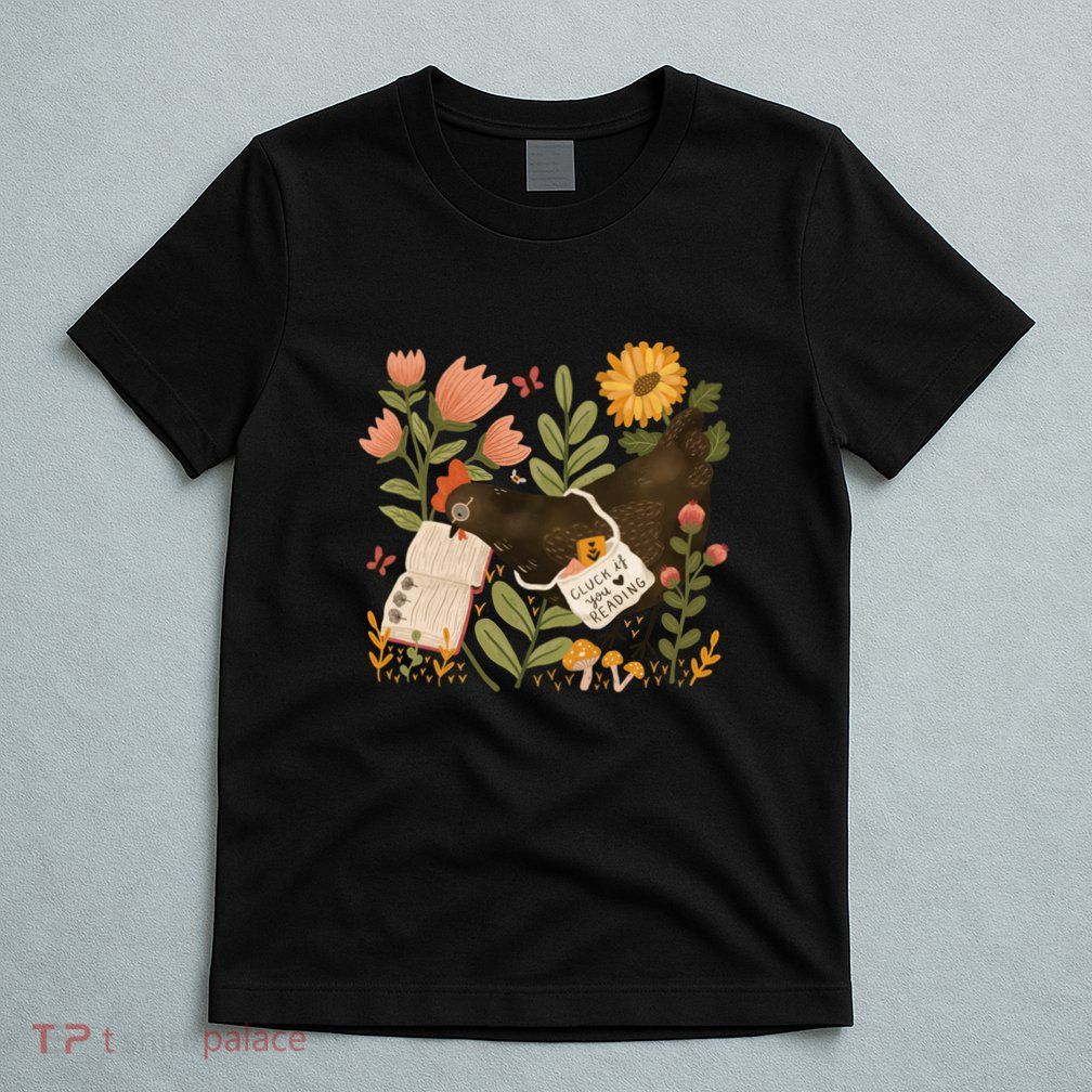 Chicken Reading A Book T-Shirt