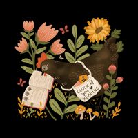 Chicken Reading A Book Mousepad