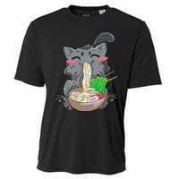 Cat Ra Anime Kawaii Neko Gift Cooling Performance Crew T-Shirt