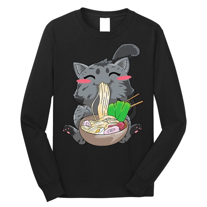 Cat Ra Anime Kawaii Neko Gift Long Sleeve Shirt