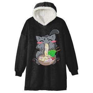 Cat Ra Anime Kawaii Neko Gift Hooded Wearable Blanket