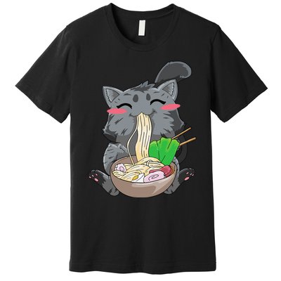 Cat Ra Anime Kawaii Neko Gift Premium T-Shirt