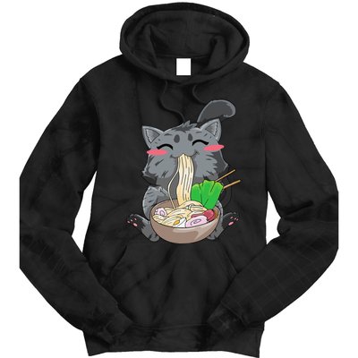 Cat Ra Anime Kawaii Neko Gift Tie Dye Hoodie