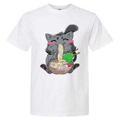 Cat Ra Anime Kawaii Neko Gift Garment-Dyed Heavyweight T-Shirt