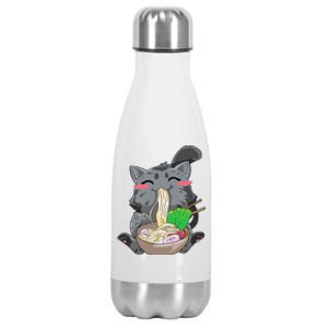 Cat Ra Anime Kawaii Neko Gift Stainless Steel Insulated Water Bottle