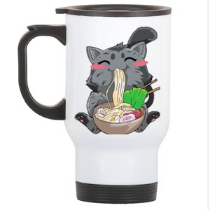 Cat Ra Anime Kawaii Neko Gift Stainless Steel Travel Mug