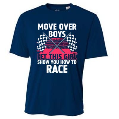 Car Racing Art Race Track Race Car Driver Cooling Performance Crew T-Shirt