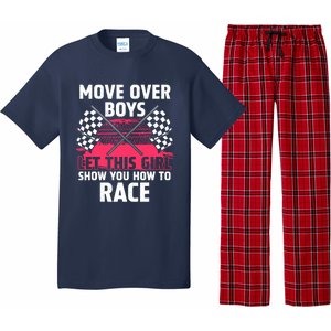 Car Racing Art Race Track Race Car Driver Pajama Set