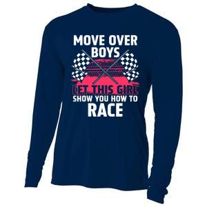 Car Racing Art Race Track Race Car Driver Cooling Performance Long Sleeve Crew