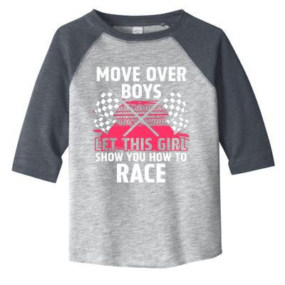 Car Racing Art Race Track Race Car Driver Toddler Fine Jersey T-Shirt