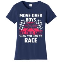 Car Racing Art Race Track Race Car Driver Women's T-Shirt