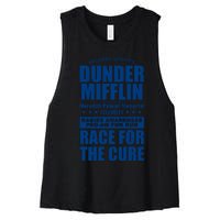 Celebrity Rabies Awareness Fun Run Race For The Cure Women's Racerback Cropped Tank