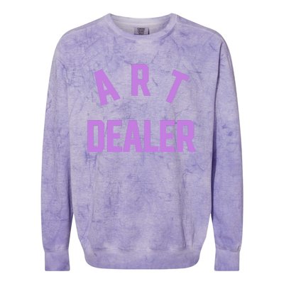 Carla Rockmore Art Dealer Colorblast Crewneck Sweatshirt