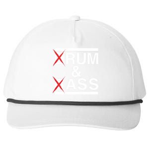 Camiseta Rum & Ass Snapback Five-Panel Rope Hat