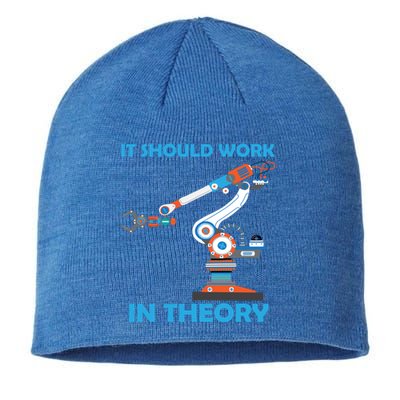 Cool Robotics Art Robotics Engineer Robot Lovers Funny Gift Sustainable Beanie