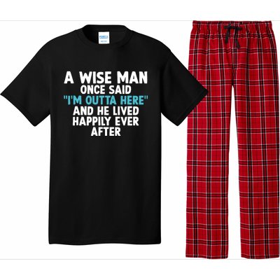 Cool Retirement Art For Father Grandpa Retiree Retired Pajama Set