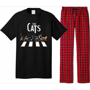 Cat Rock And Roll Music Pajama Set