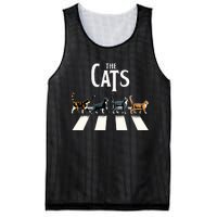 Cat Rock And Roll Music Mesh Reversible Basketball Jersey Tank