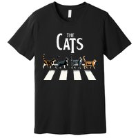 Cat Rock And Roll Music Premium T-Shirt