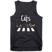 Cat Rock And Roll Music Tank Top