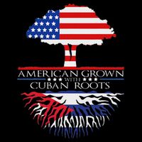 Cuban Roots American Grown Born Tree Flag Usa Cuba Pride Sweatshirt